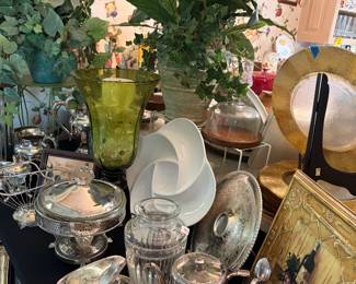 Silver Plated Serving