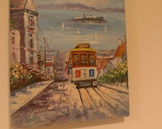 San Francisco Streetcar Artwork