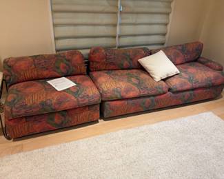 Mint Retro Sectional Sofa