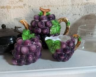 Cute Grape Tea Set