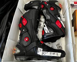 #069 SIDI Motorcycle Boots Size 11 $80.00