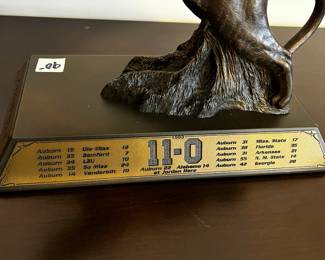 #023 Auburn Undefeated Tiger Statue - 1993 $90.00