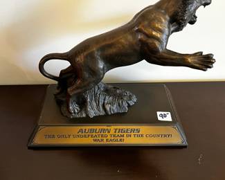 #023 Auburn Undefeated Tiger Statue - 1993 $90.00