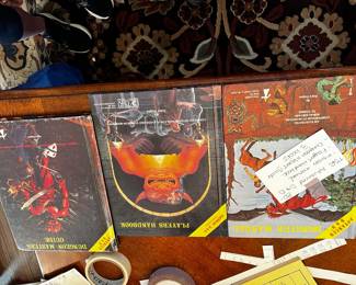 #145 TSR advanced D & D Monster Manual, Platers Handbook and Dumeon Masters Guide - set of 3 books $80.00