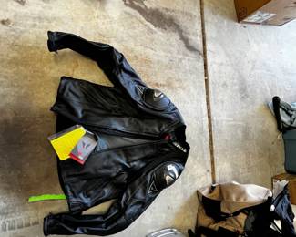 #071 Motorcycle Italian Jacket - Size 56 w/elbow and shoulder pads - Dianese $100.00