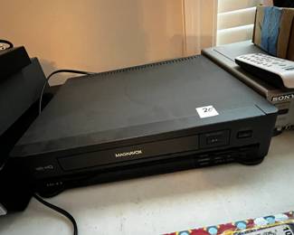 #035 Magnavox VHS Player $20.00