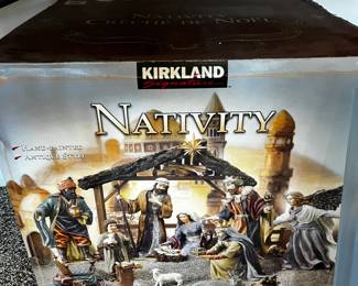 #170 Kirkland Nativity Set $30.00
