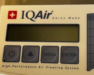 #031 IQair Health Pro Air Purifier w/remote and 2 Filters $275.00