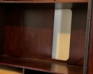 #032 Bassett TV Cabinet w/2 doors and 6 drawers - You Move - 54x25x94 $100.00