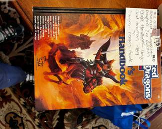 #138 Advanced Dungeons and Dragons 2nd Edition Player Handbook 1989 Masters Guide $35.00