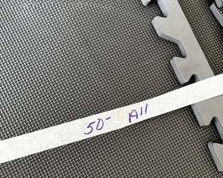 #126 Rubber Floor Mats - Set of 24 $50.00