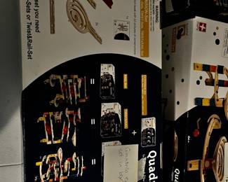 #164 Basic Set wooden Marble Track Game $40.00