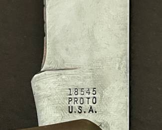 #026 Pocket Knife Proto U.S.A. $20.00