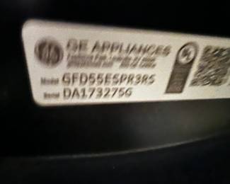 #049 GE Front Load Washer Smart Quiet Load Model GFWS50SPR and GE Dryer on pedestals $1,200.00