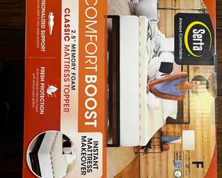#009 Serta Comfort Boost 2.5" Memory Foam Full Size Mattress Topper $25.00