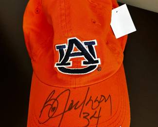 #024 Auburn Bo Jackson Signed Ball Cap $20.00