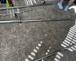 #124 45 Pound Olympic Barbell (missing on clip) $75.00