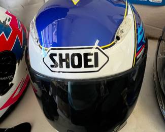 #073 Shoei Motorcycle Helmet w/dustbag - Troy Lee Designs $75.00