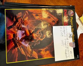 #141 Advanced Dungeons & Dragons Players Handbook #2159 1995 $25.00