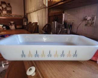 Vintage Fire King casserole dish