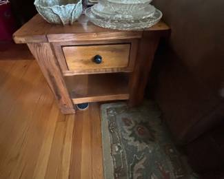 Pair of end tables