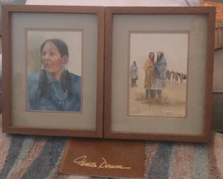 original paintings by James Darum  