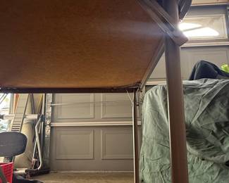 Particle Board Folding Utility Table