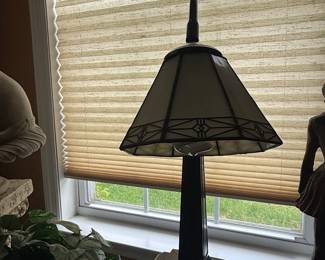 Tiffany Style Mission Table Lamp