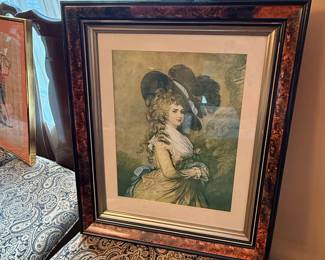 Thomas Gainsborough Georgiana Cavendish Mezzotint Print