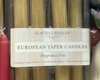 Assorted Decorative Butterfly and Taper Candle Collection