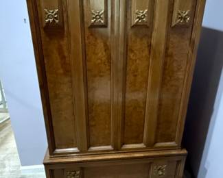 Romweber Armoire with Decorative Hardware