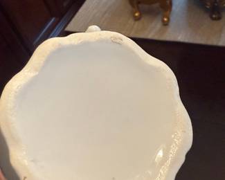 Vintage Floral Porcelain Pitcher