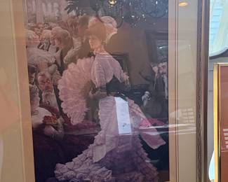 The Reception by Windsor Art Products, after James Tissot