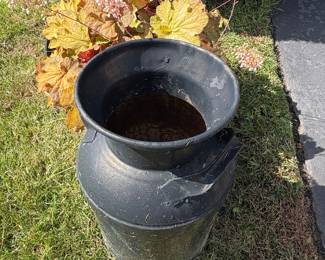 Vintage Metal Milk Can