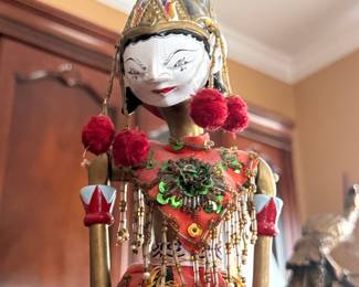 Indonesian Wayang Golek Rod Puppet