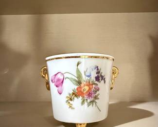 Freiberger Porzellan Footed Floral Jardiniere