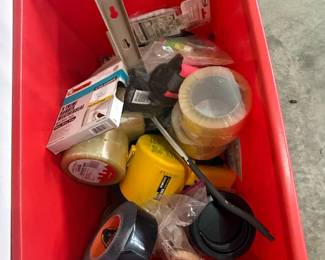 Mixed Lot of Hardware, Tools, and Utility Supplies