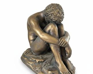 Boy with Thorn Sculpture