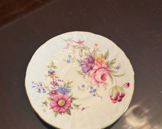Aynsley Bone China Teacup and Saucer - Pattern 2383