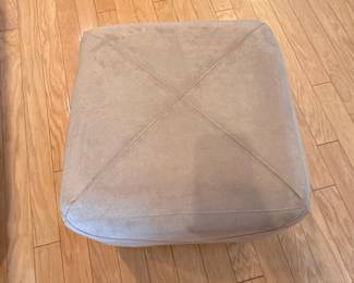 Fortunoff Square Upholstered Ottoman