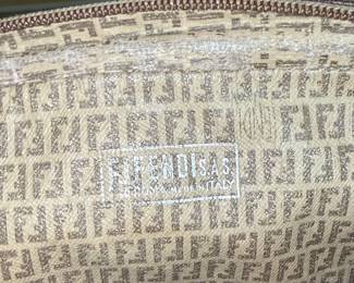 Fendi Zucca Monogram Crossbody Bag