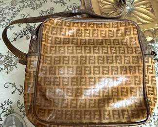 Fendi Zucca Monogram Crossbody Bag
