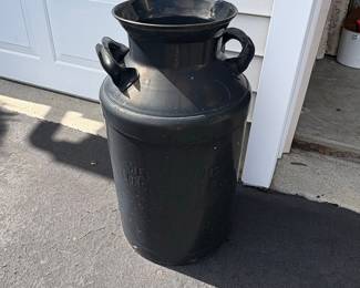 Vintage Metal Milk Can