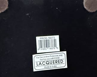 Decorative Lacquered Candlestick