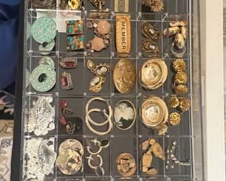 Assorted Costume Jewelry Collection with Branded Pieces