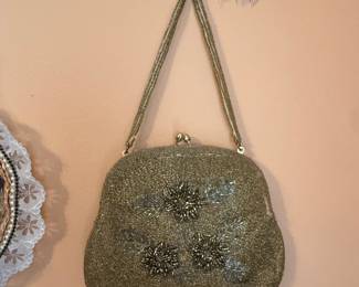 Vintage Beaded Evening Bag