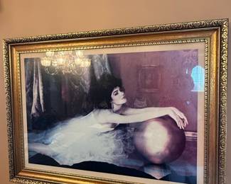 Christopher Makos 'Lady Warhol' Framed Print
