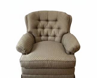 Temple Inc. Swivel Rocker Armchair