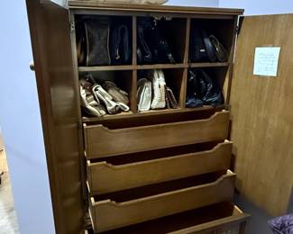Romweber Armoire with Decorative Hardware