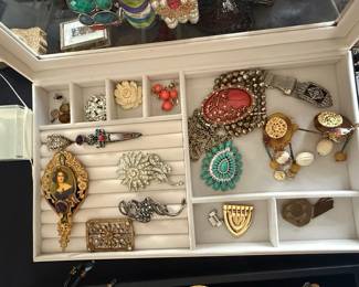 Assorted Costume Jewelry Collection with Branded Pieces